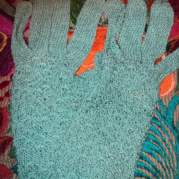 *4 pairs of Vintage Crochet and Gloves & sheer  Mid Century Dress Summer Gloves - Picture 3 of 14